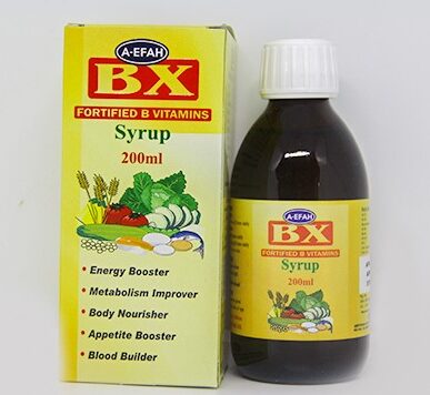 A - efah BX Fortified B Vitamin Syrup - 100ml