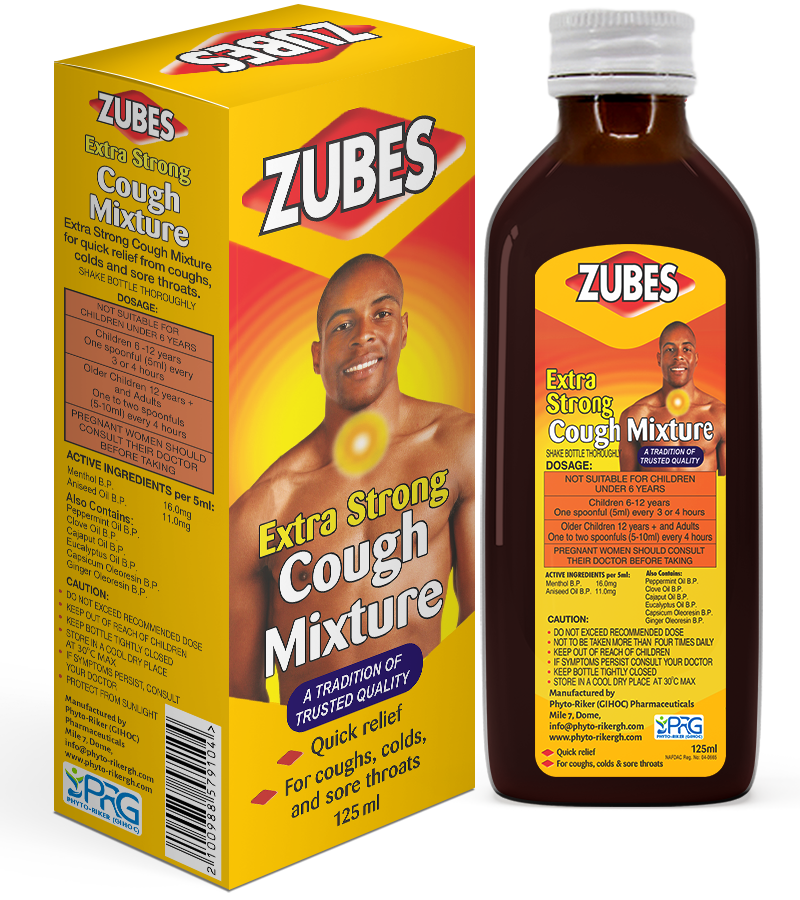 Zubes Extra Strong Cough Mixture