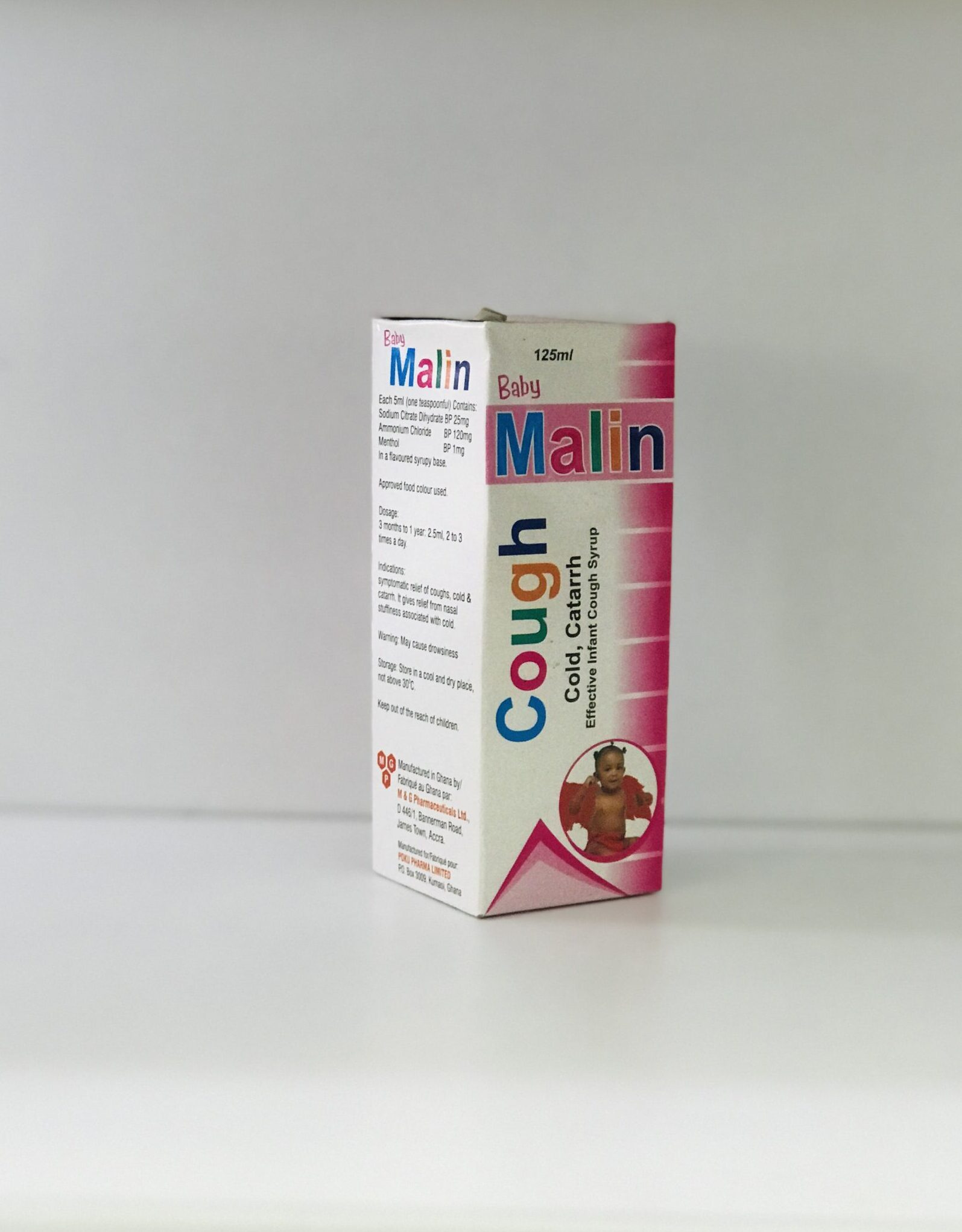 Baby Malin Cough 125ml