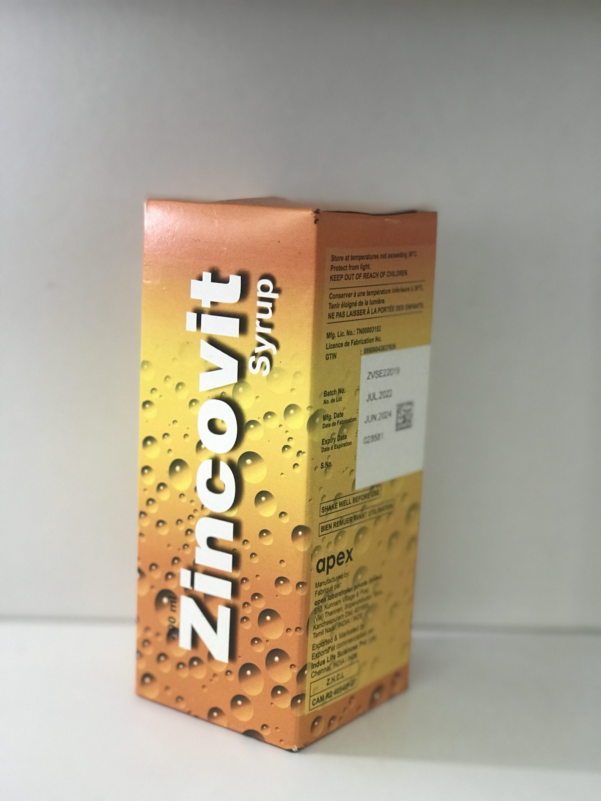 Zincovit Syrup