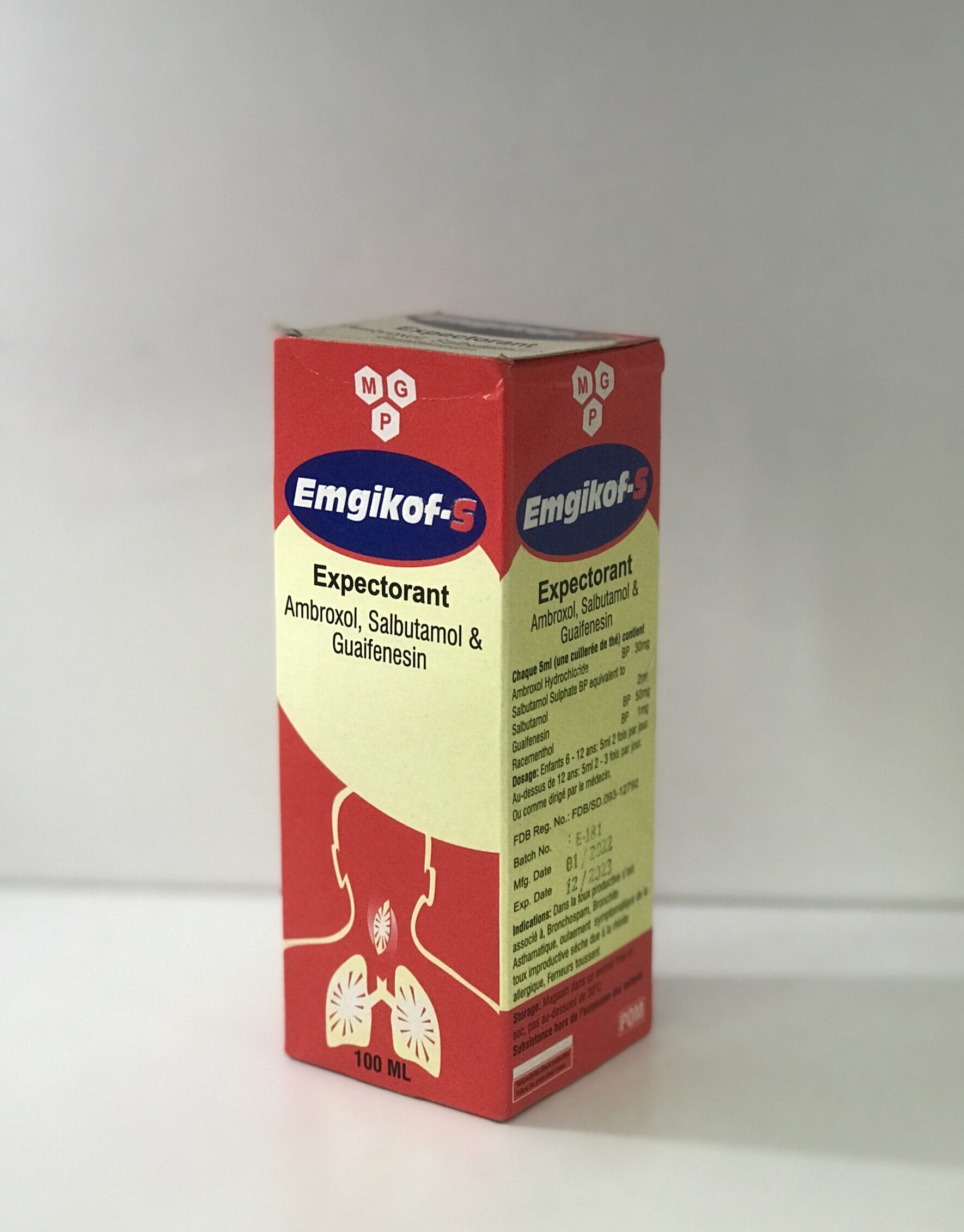 Emgikof - S Expectorant Syrup