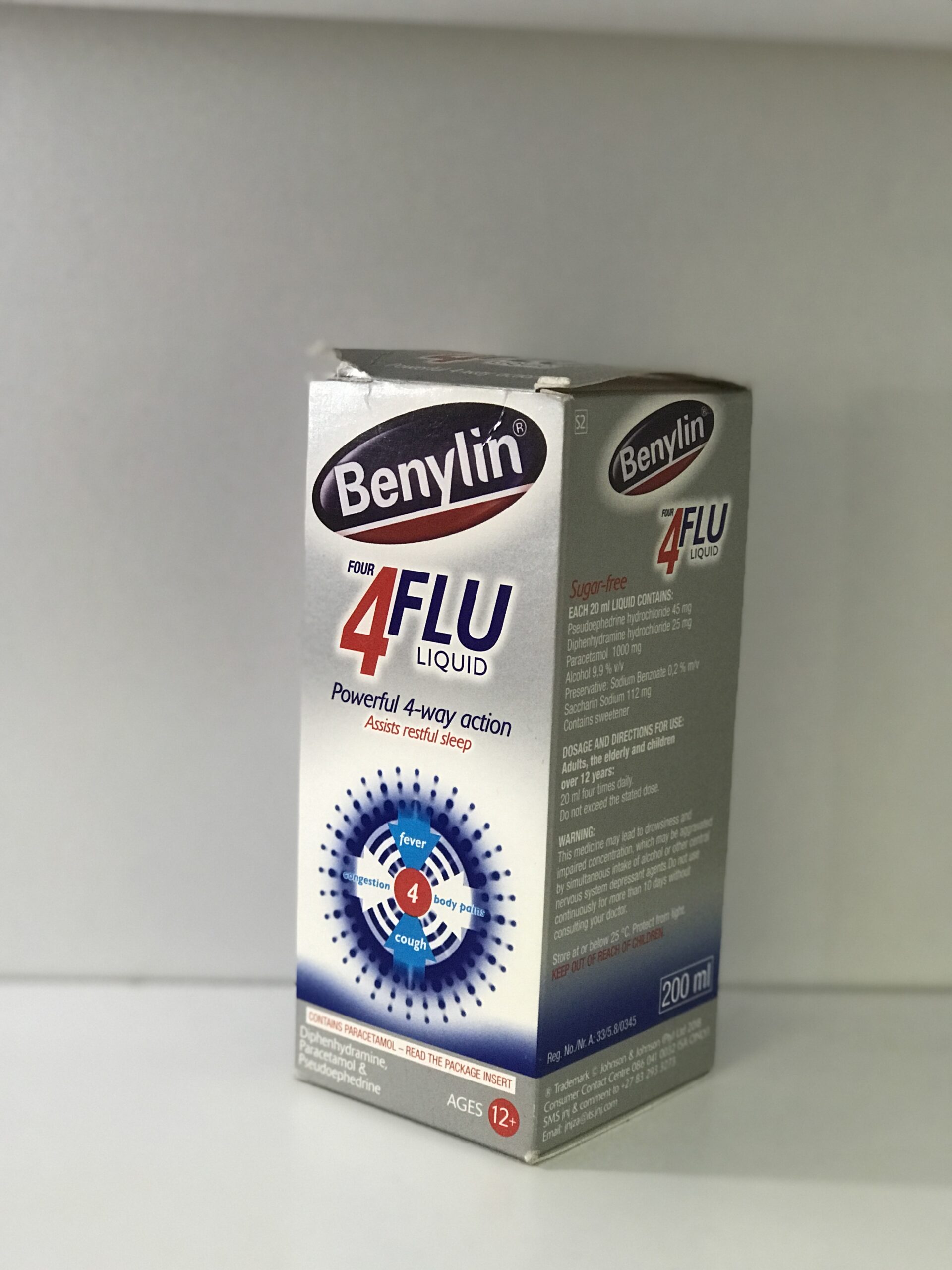 Benylin 4 Flu Liquid