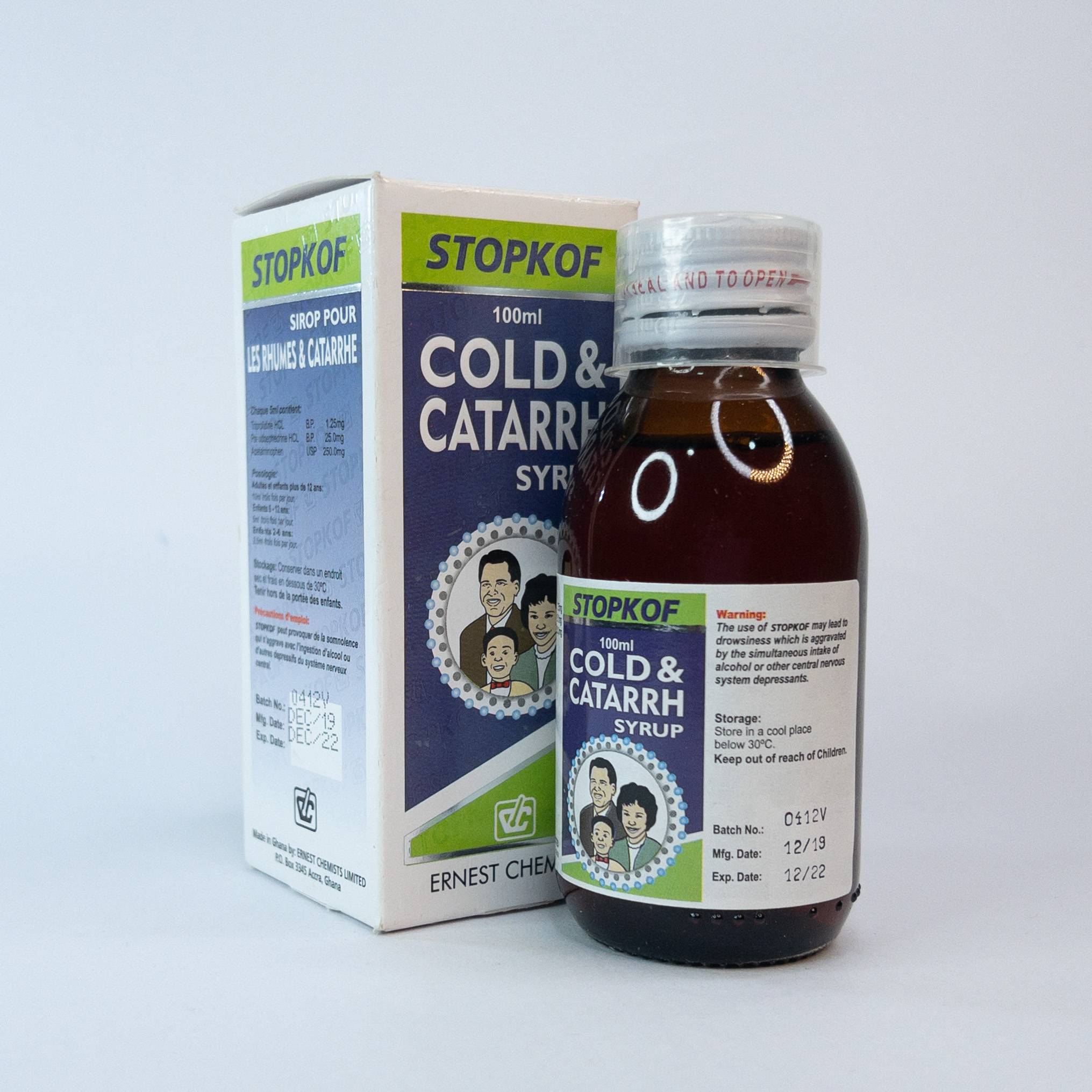 Stopkoff Cold & Catarrh Syrup